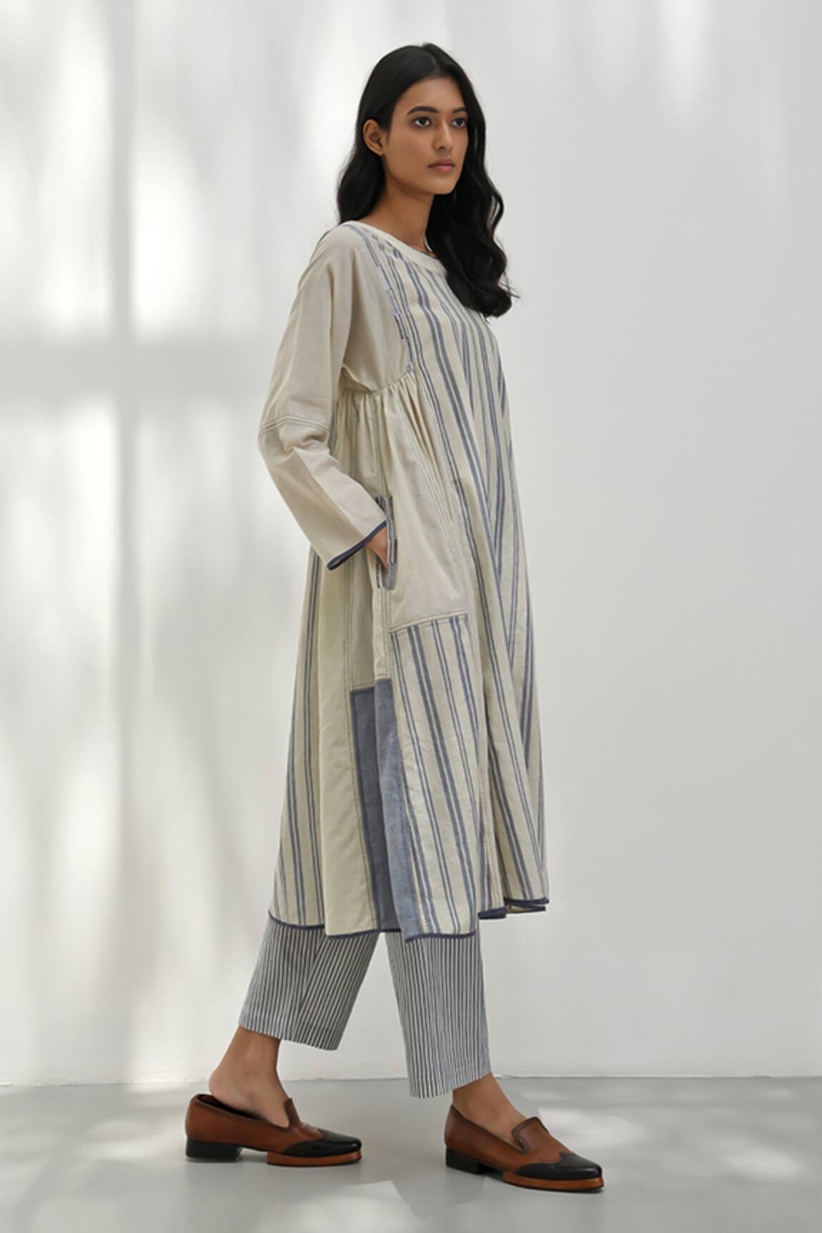 Payal Pratap Epirus Striped Pattern Pant