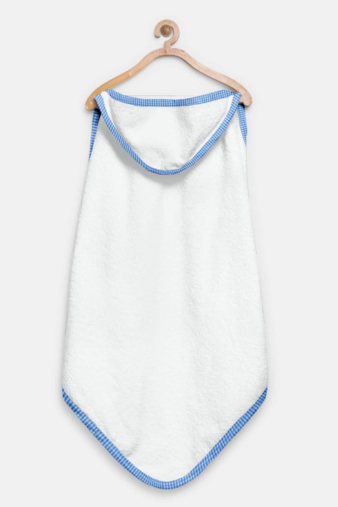 The Baby Atelier Checks Print Hooded Towel Set