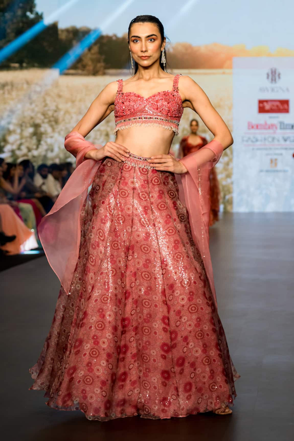 Awigna Petunia Embroidered Lehenga Set