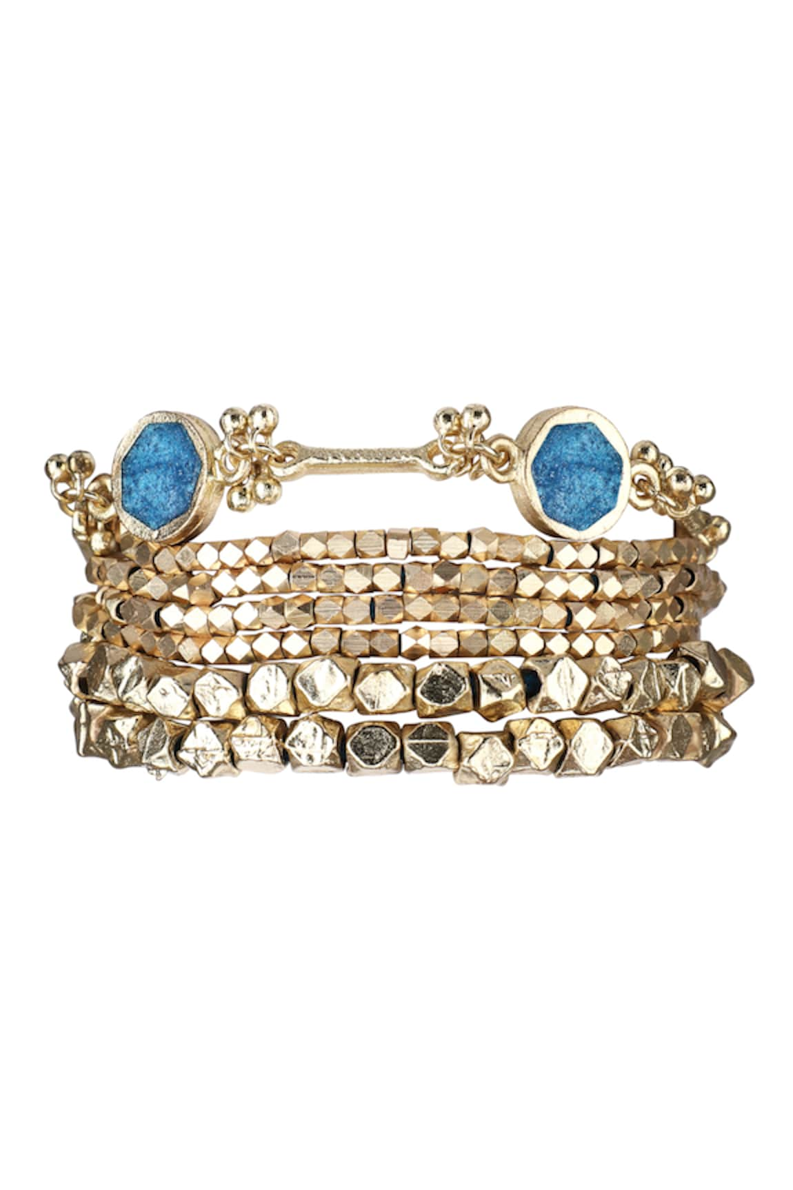 House Of Tuhina Cosmic Enamelled Multi Layer Bracelet