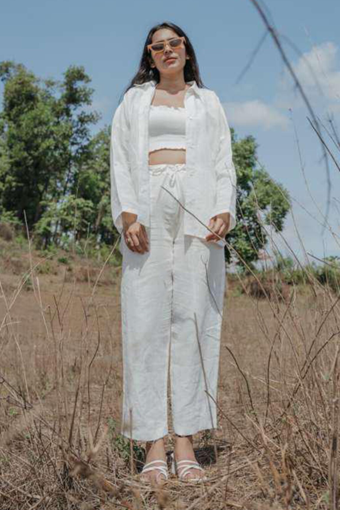 Akashi Clothing Handloom Linen Pant