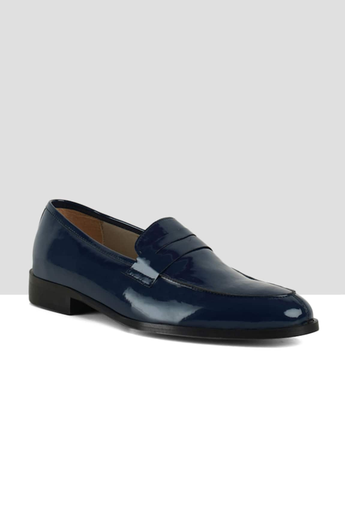 Ankit V Kapoor Almond Toe Penny Loafers