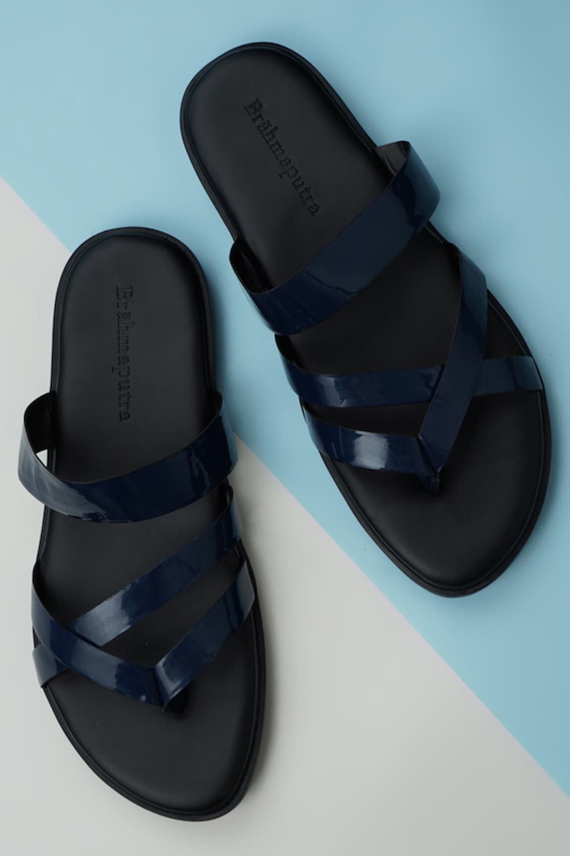 Ankit V Kapoor Plain Criss Cross Sandals