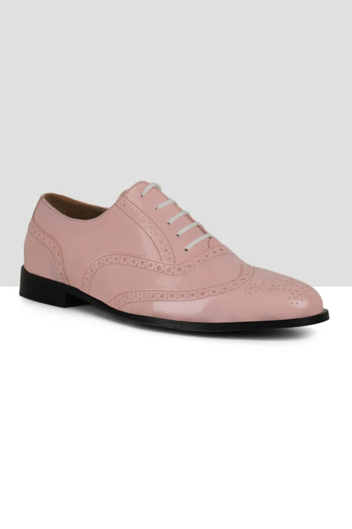 Ankit V Kapoor Brogue Pattern Shoes