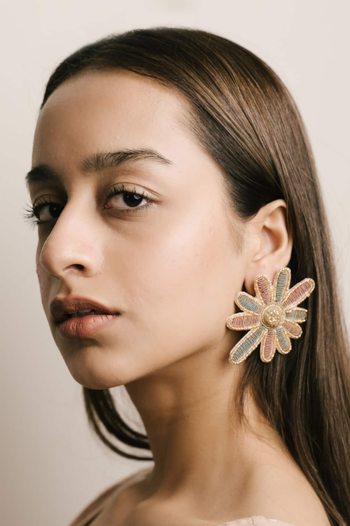 Moirra Madhavi Floweret Studs