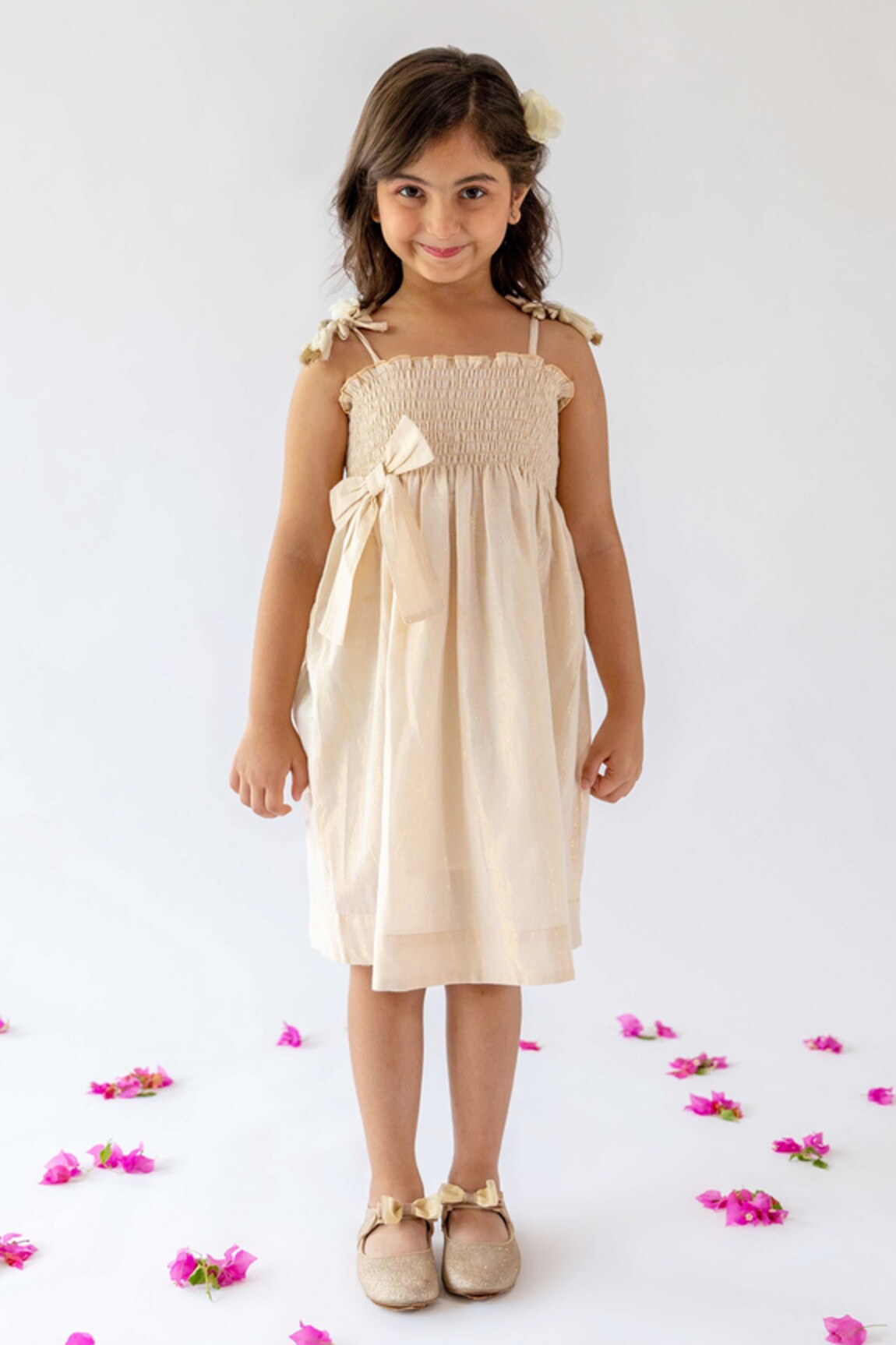 Kevaclothing Smocked Yoke Dress