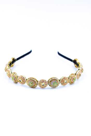 Foot Fuel Floral Garden Embellished Hairband 