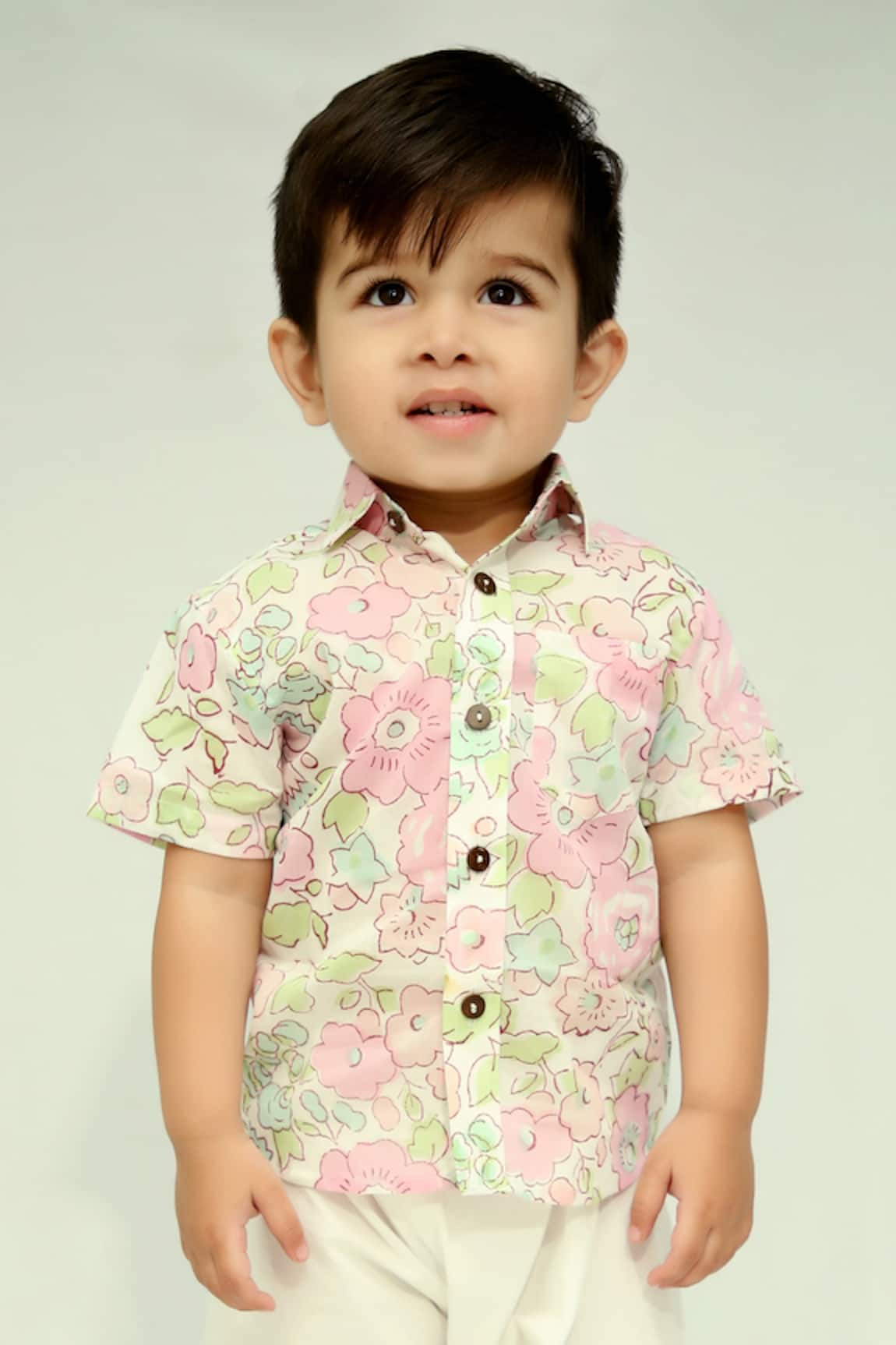 Kalp Leo Floral Print Shirt