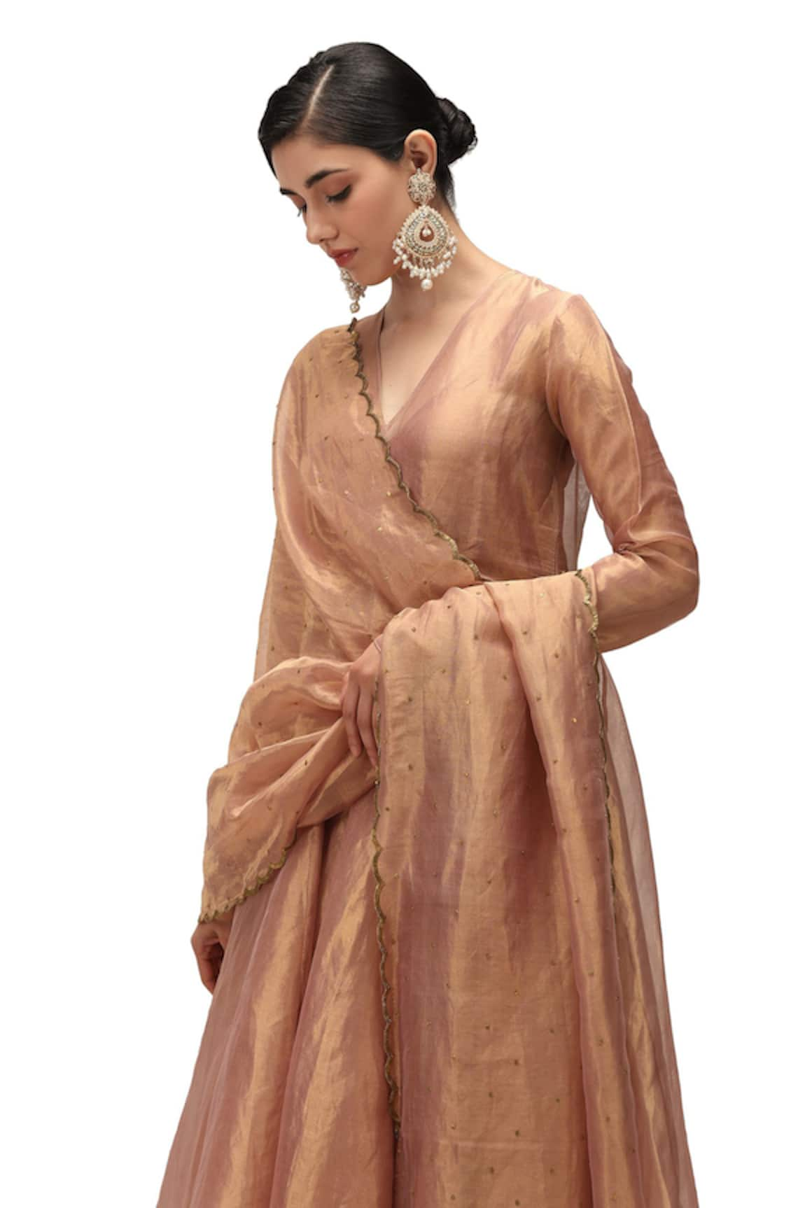 Mimamsaa Amrita Embroidered Woven Dupatta