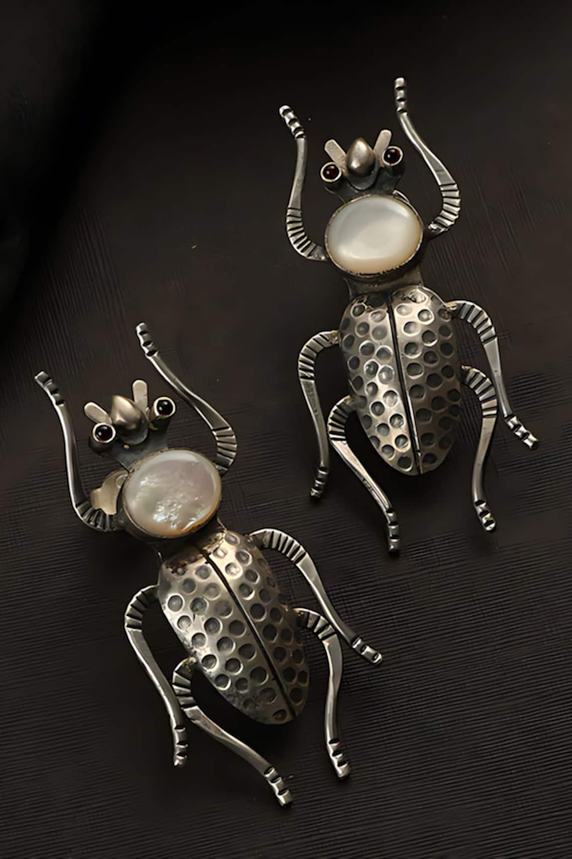 Mero Jewellery Mother Of Pearl Embellished Earrings