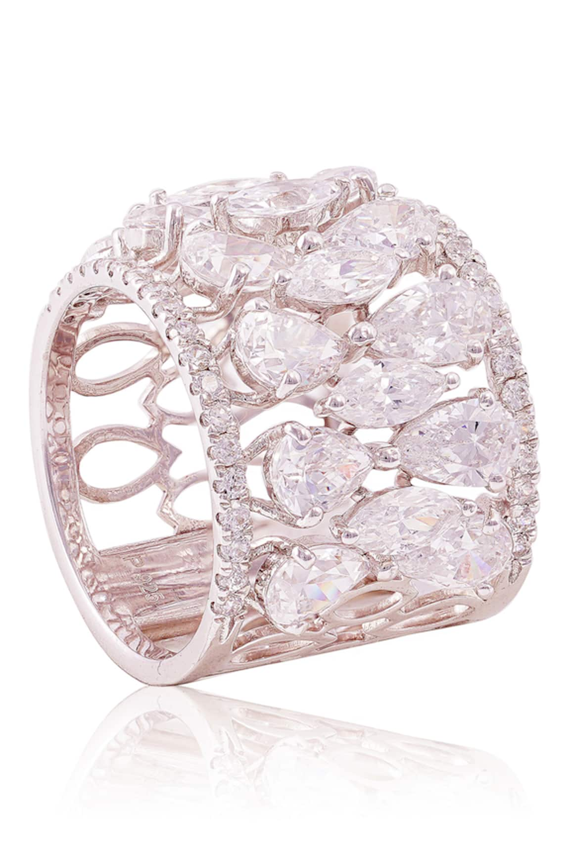 PRATA Lucy Embellished Ring