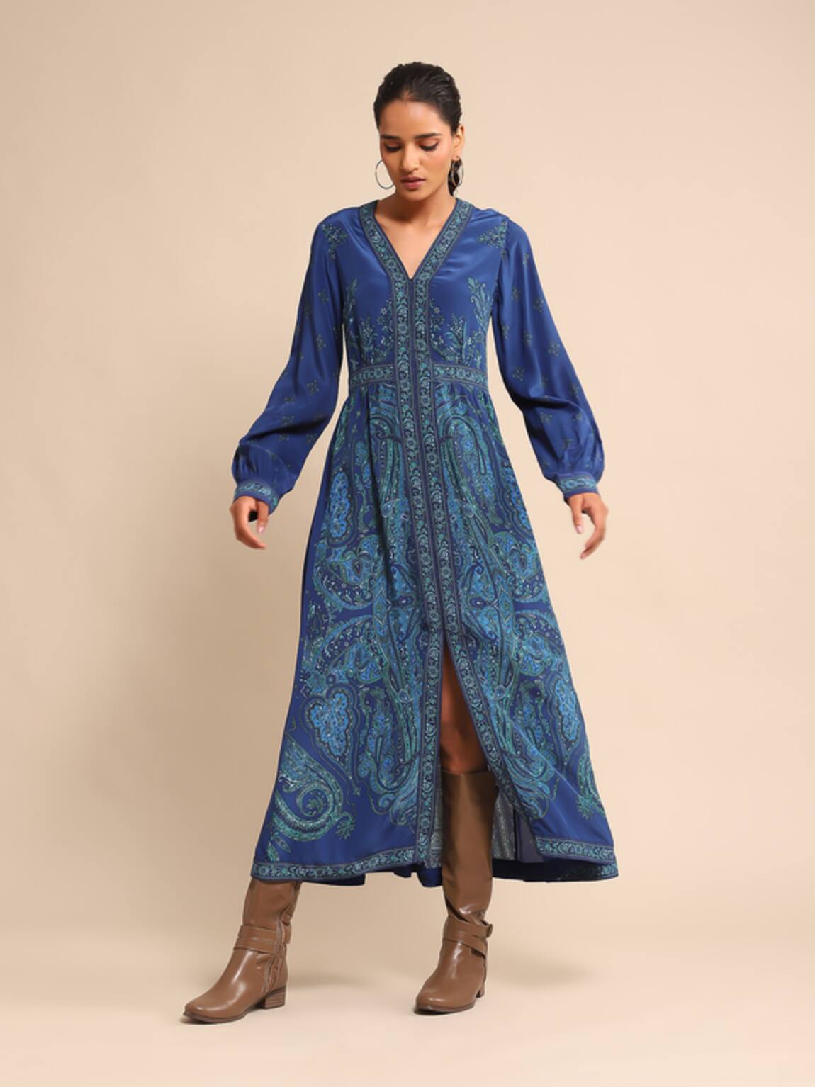 Ritu Kumar Mandana Print Dress