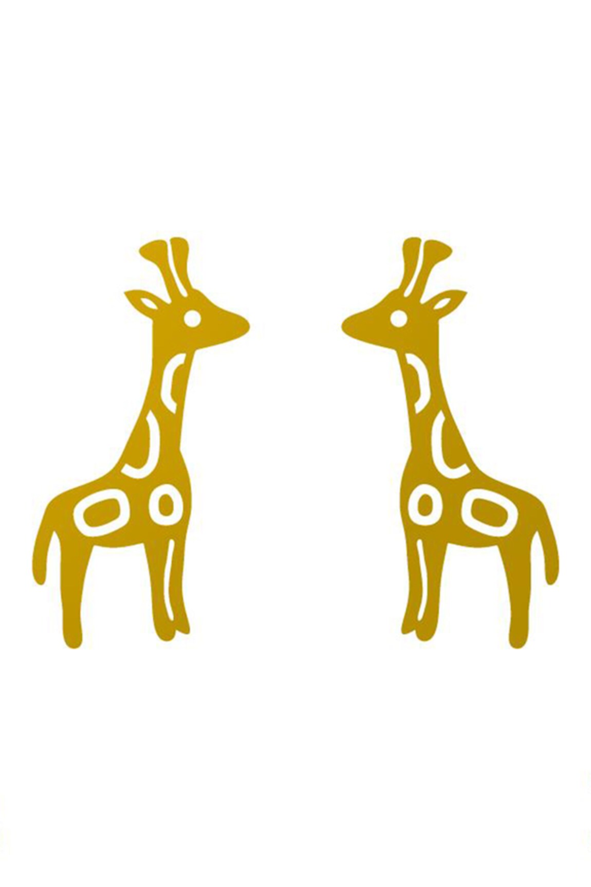 Tsara Giraffe Shaped Earrings