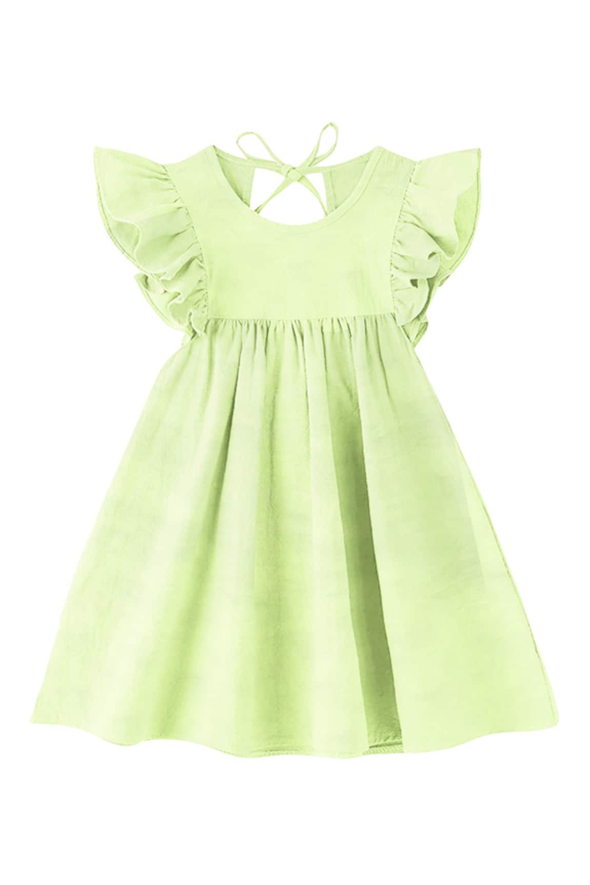 The Baby Atelier Frill Sleeve Cotton Night Dress