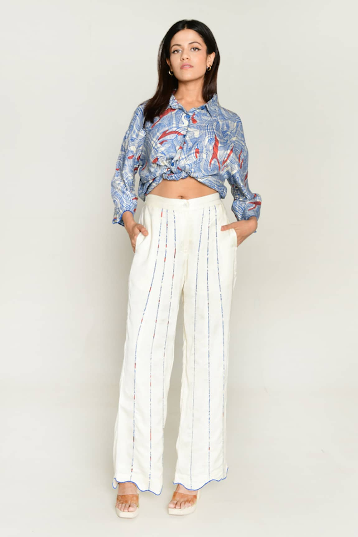 Rias Jaipur Ponzo Block Print Pant