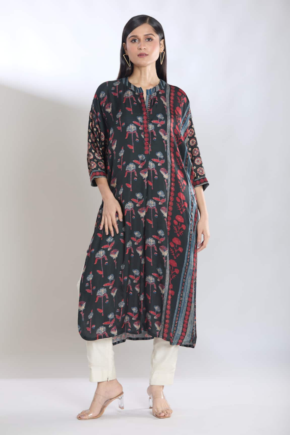 SHRADDHA RAMBHIA Floral Print Kurta