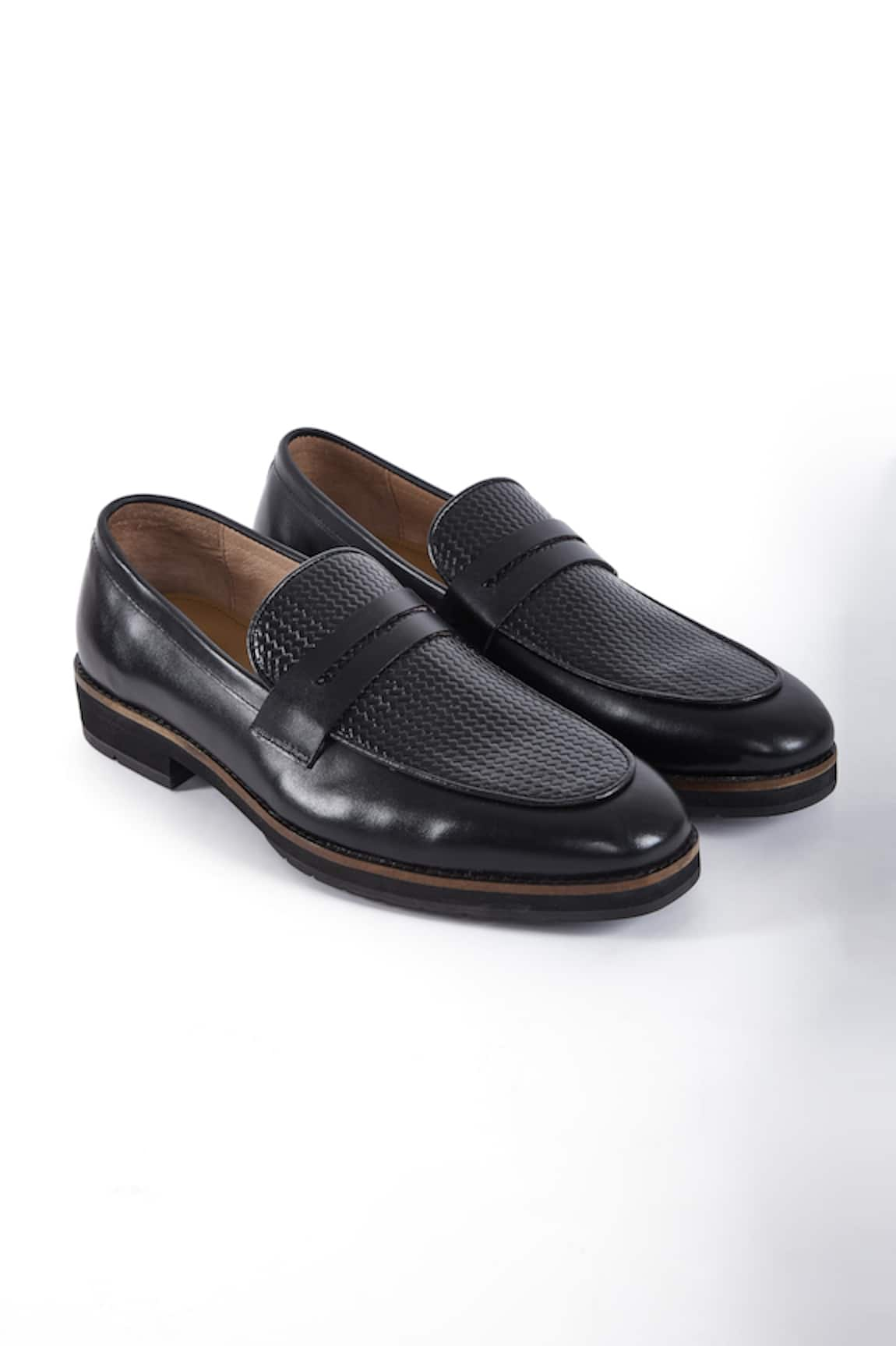 Hats Off Accessories Leather Slip-On Loafers