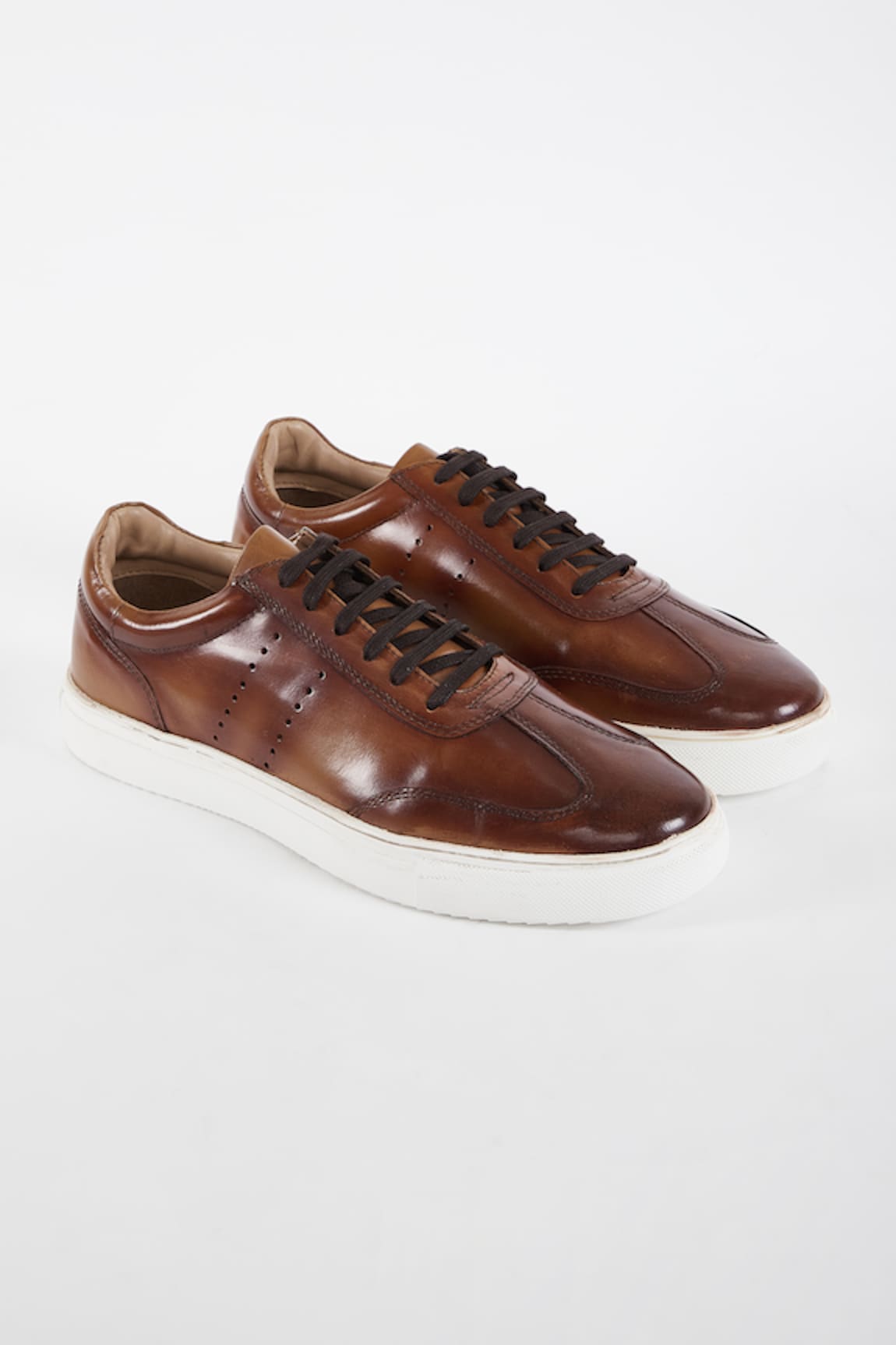 Hats Off Accessories Solid Lace-Up Sneakers