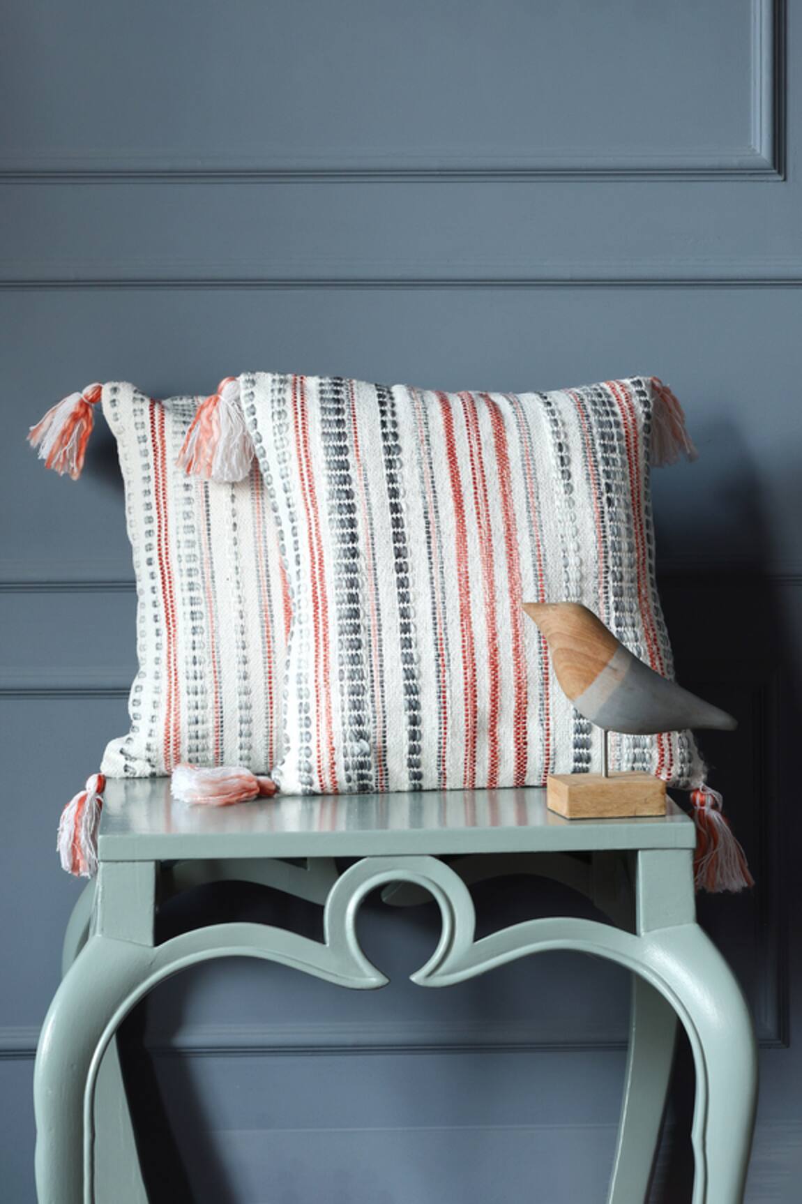 Amoliconcepts Stripe Woven Cushion Cover 2 Pcs Set