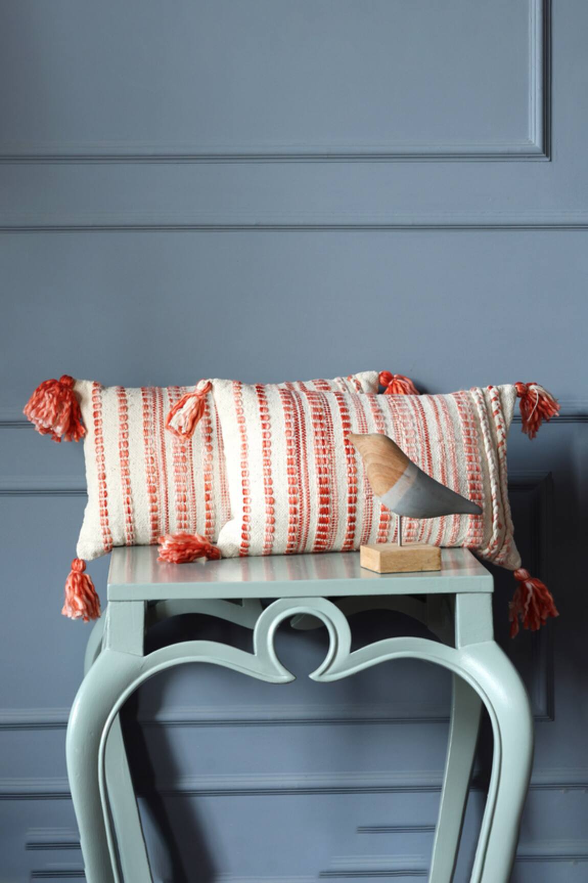 Amoliconcepts Stripe Woven Pillow Cover 2 Pcs Set