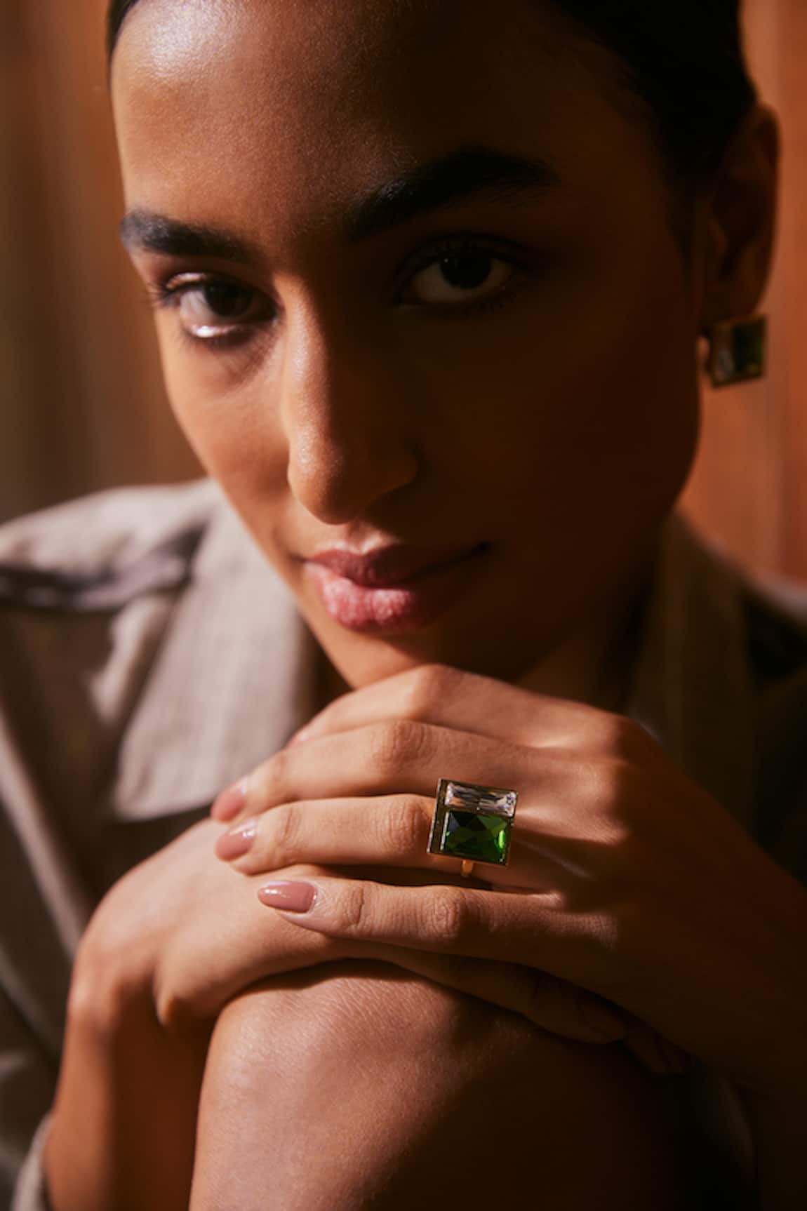 Voyce Jewellery Swarovski Embellished Ring