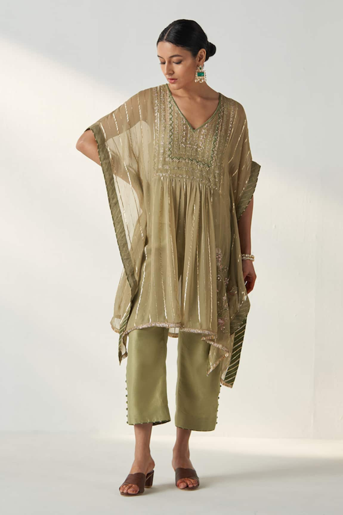 Studio Bagechaa Rabhya Florence Embroidered Kaftan Set