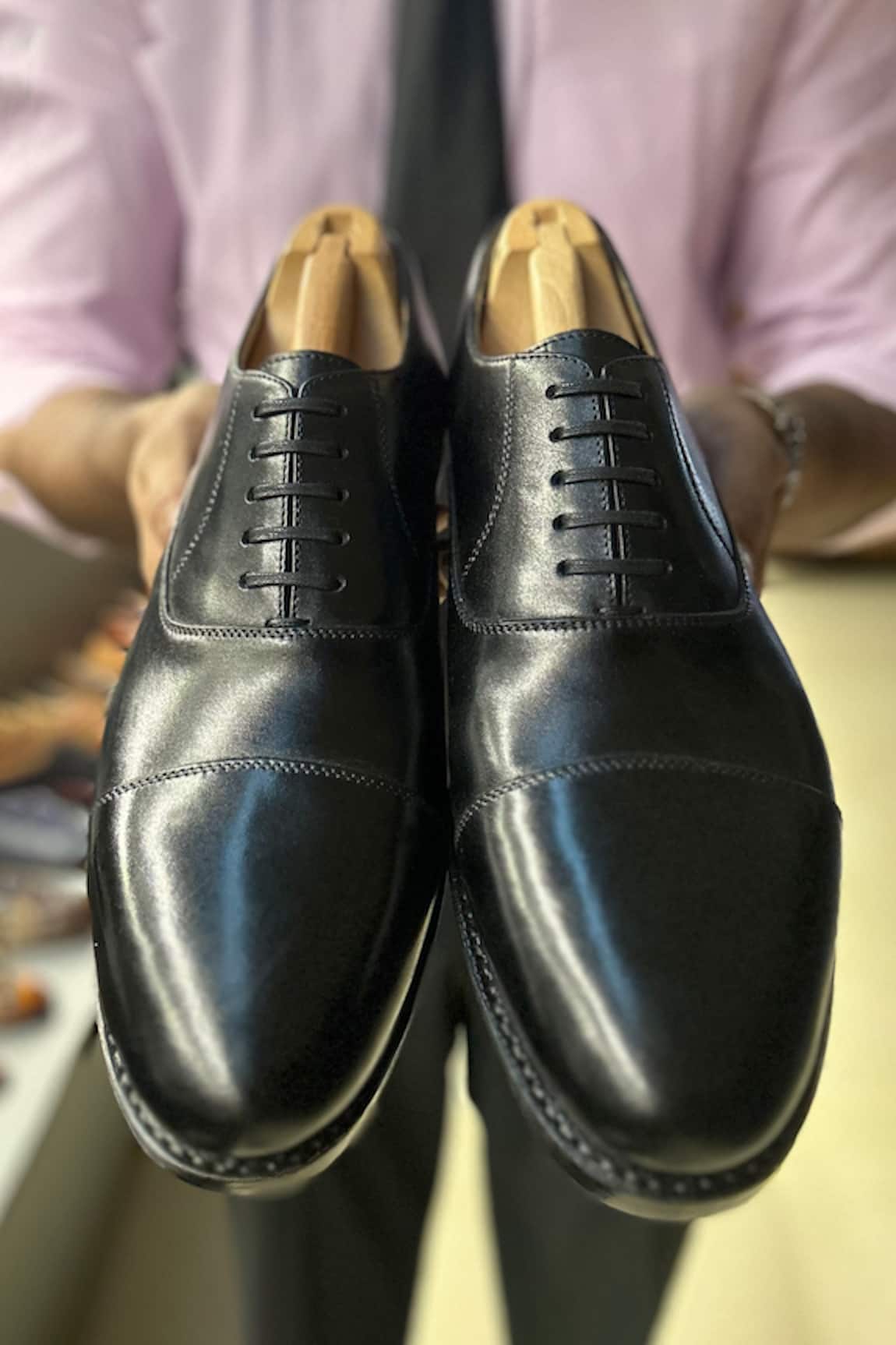 Fellmonger Goodyear Welted Captoe Oxfords