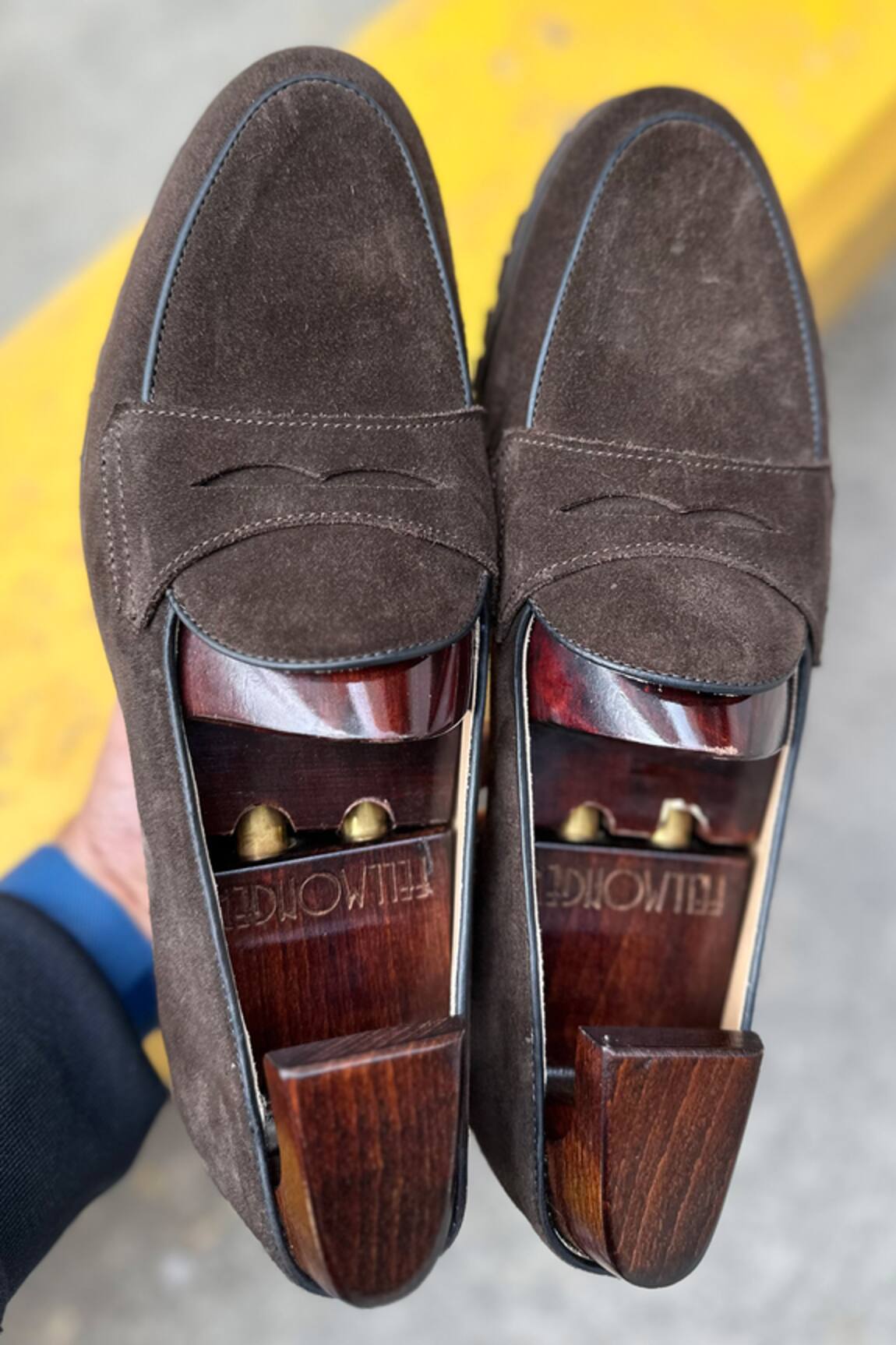 Fellmonger Solid Belgian Loafers 