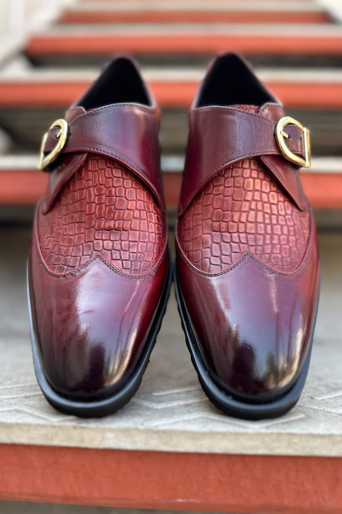 Fellmonger Solid Strapped Monks