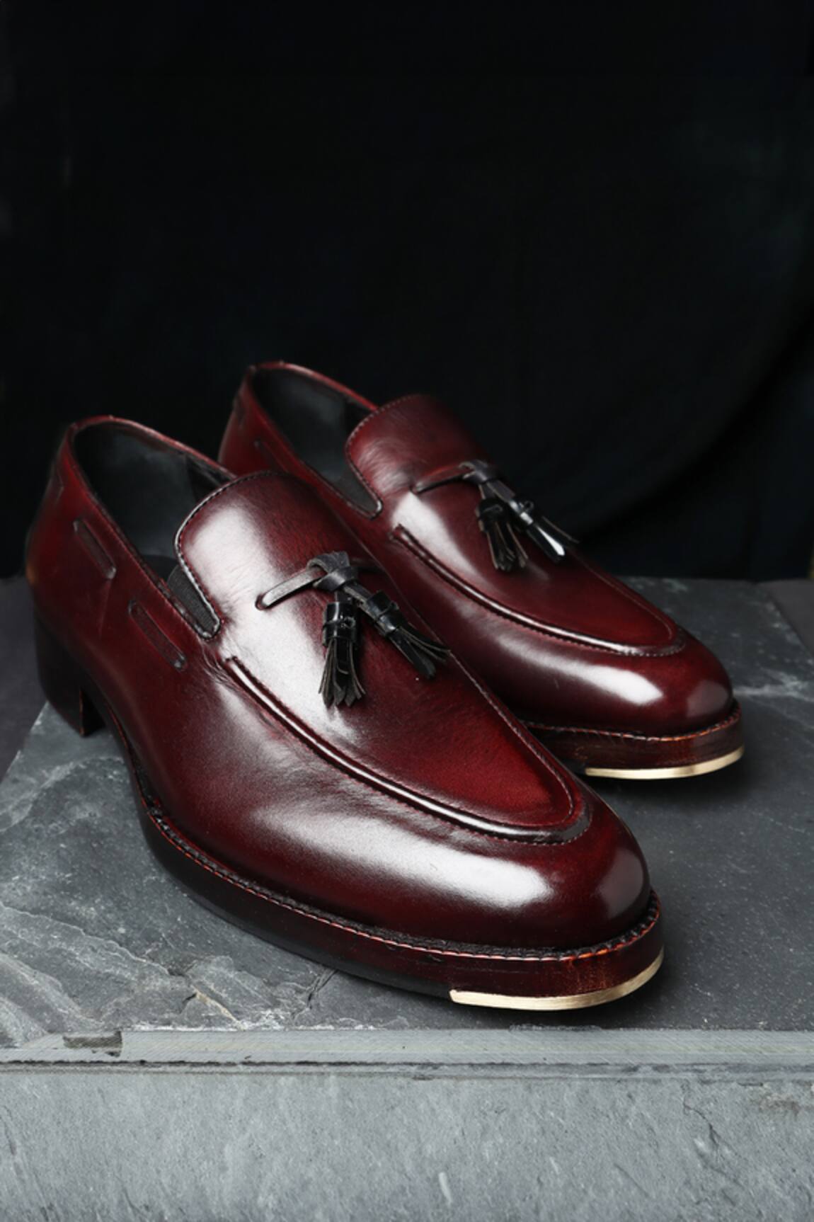 Fellmonger Mirror Glossed Classic Loafers 