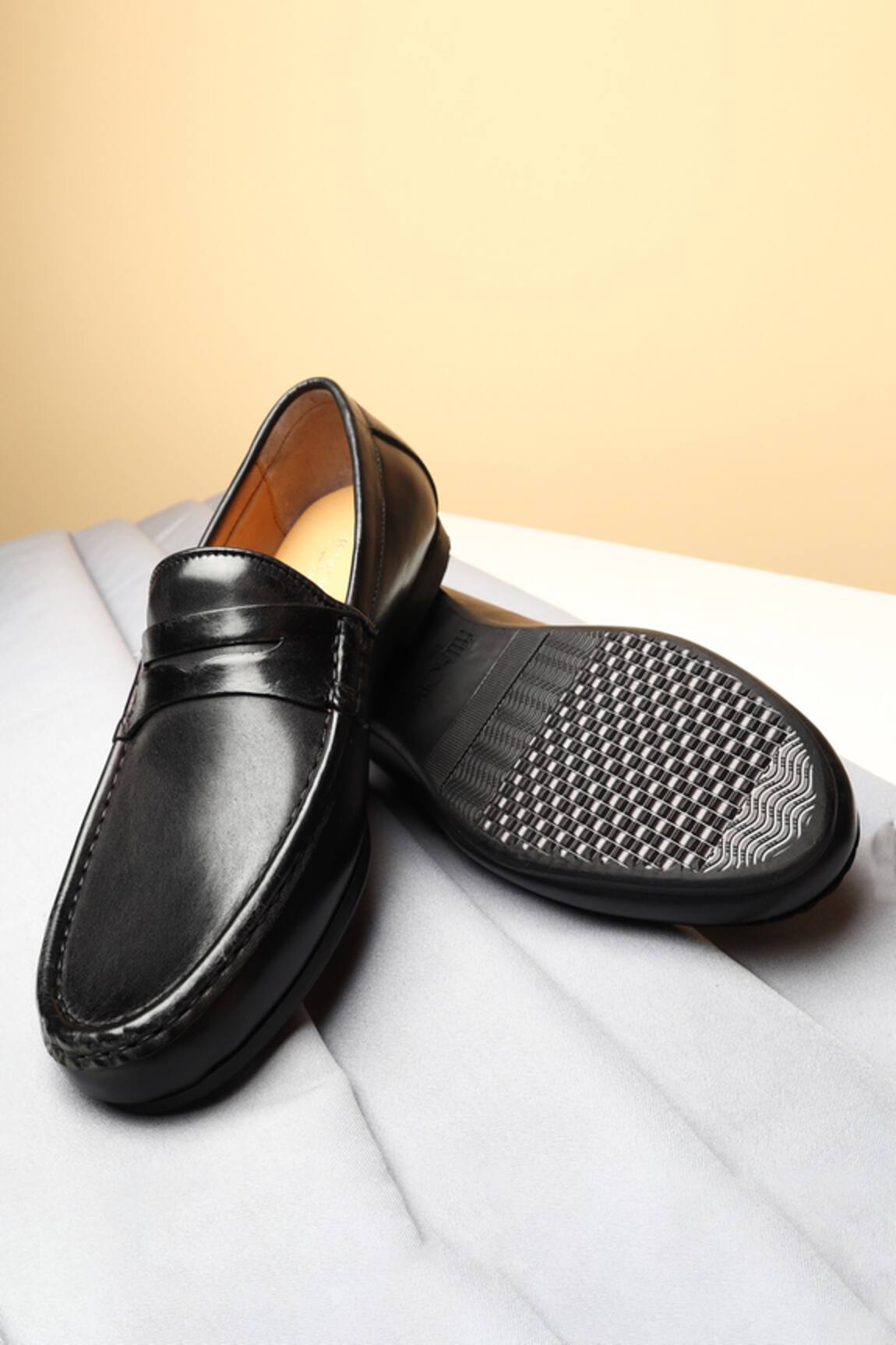 Fellmonger Cutwork Strap Mocassins 