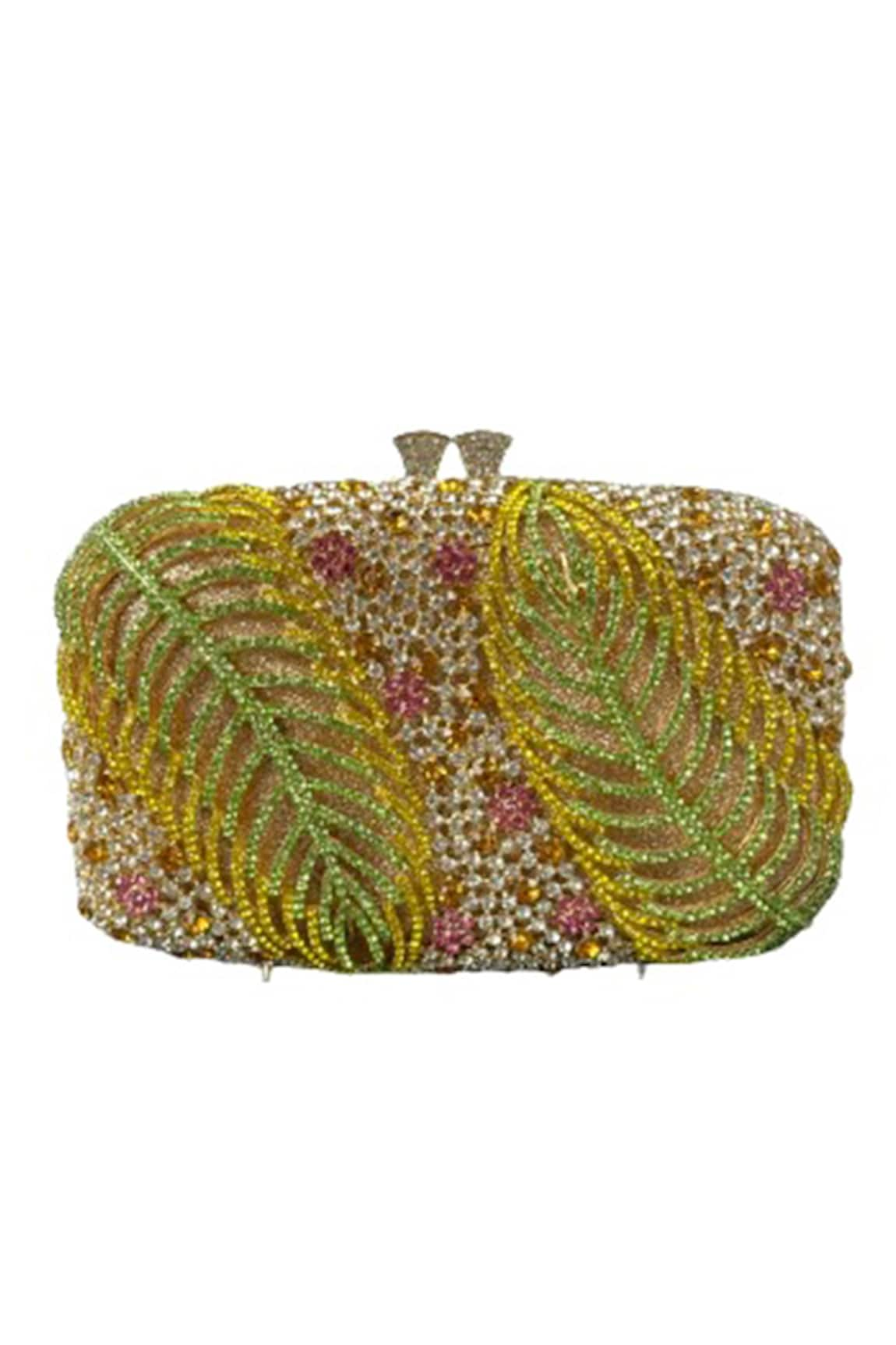 Oceana Clutches Crystal Embellished Clutch