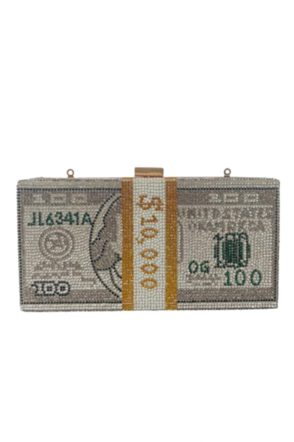 Oceana Clutches Money Shaped Clutch