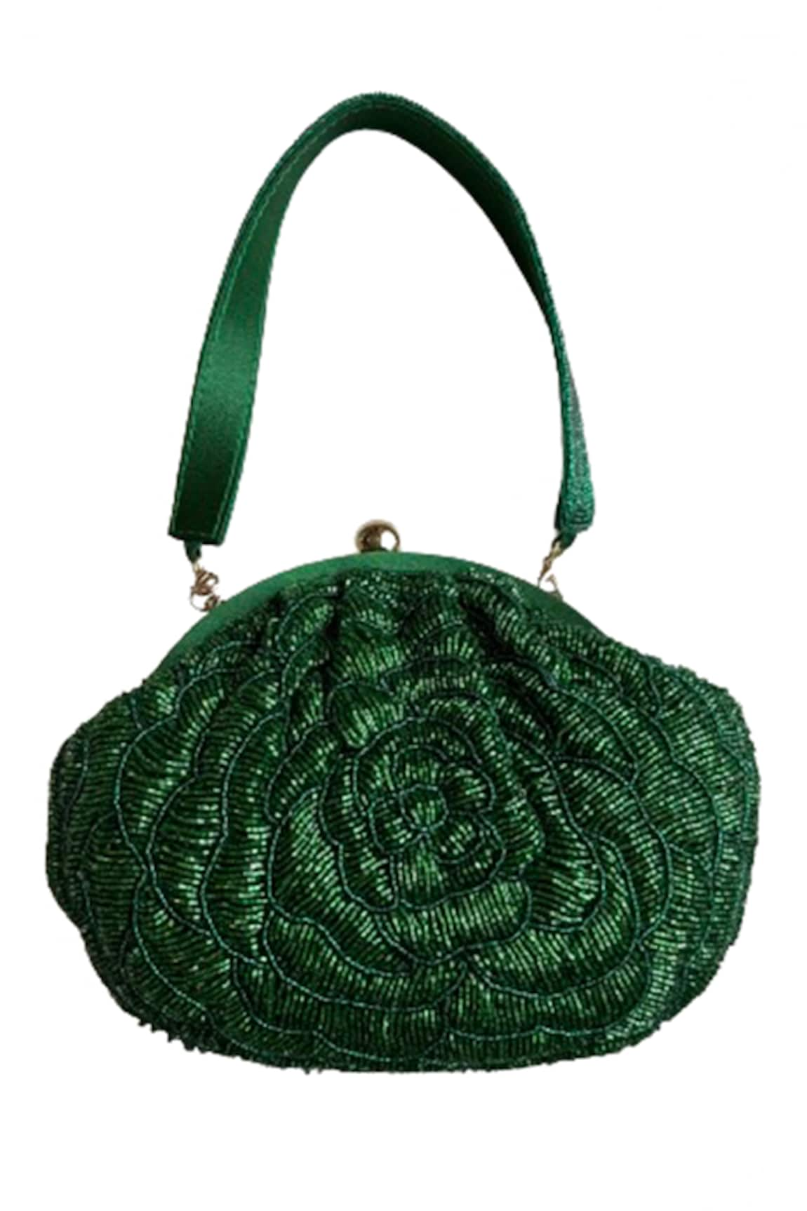 Oceana Clutches Floral Hand Embroidered Potli Bag