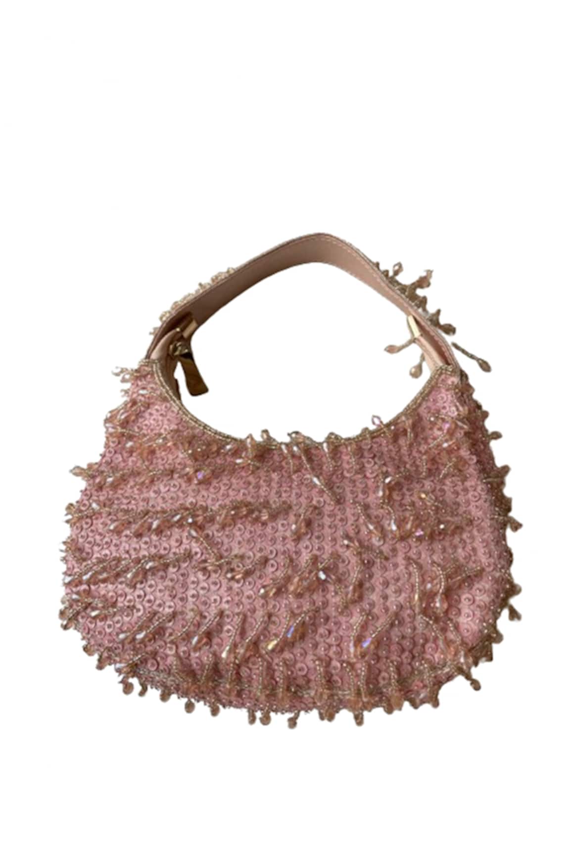 Oceana Clutches Pearl & Sequin Embellished Bag