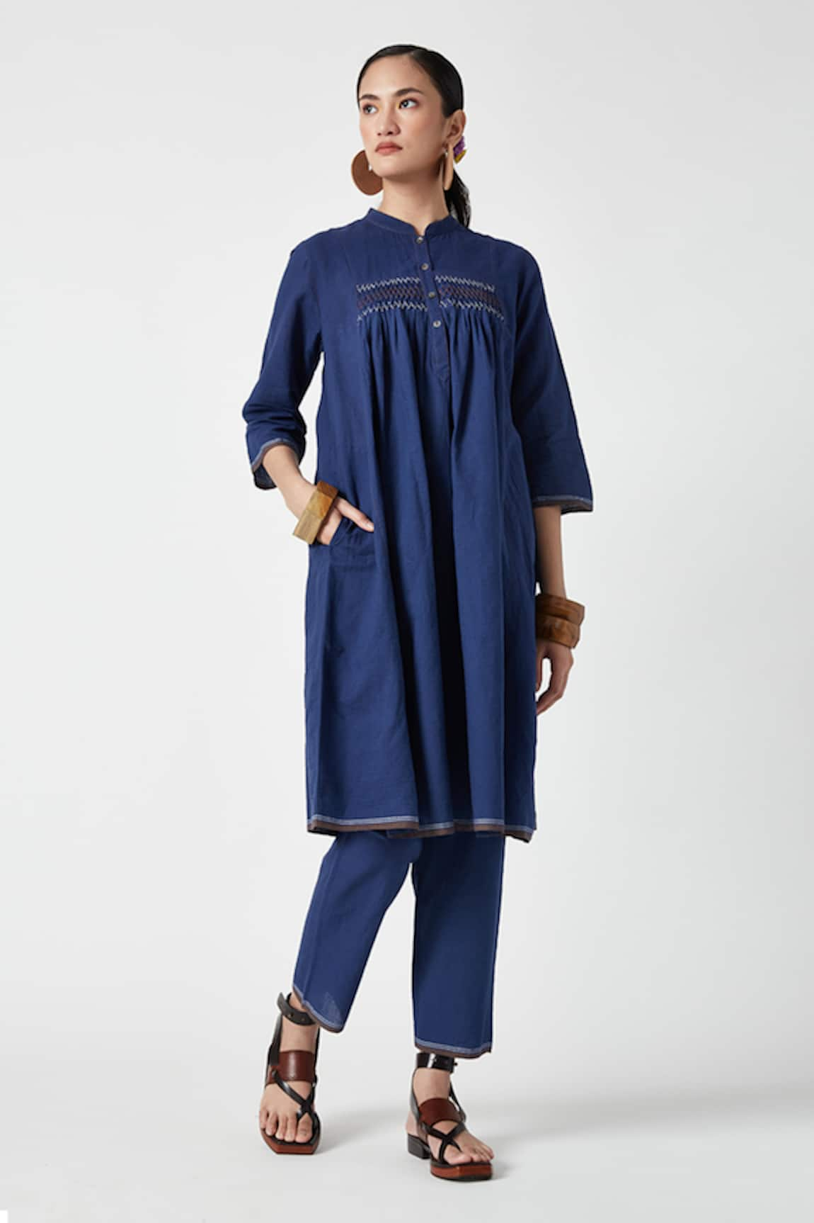 Payal Pratap Smocked Kurta With Pant