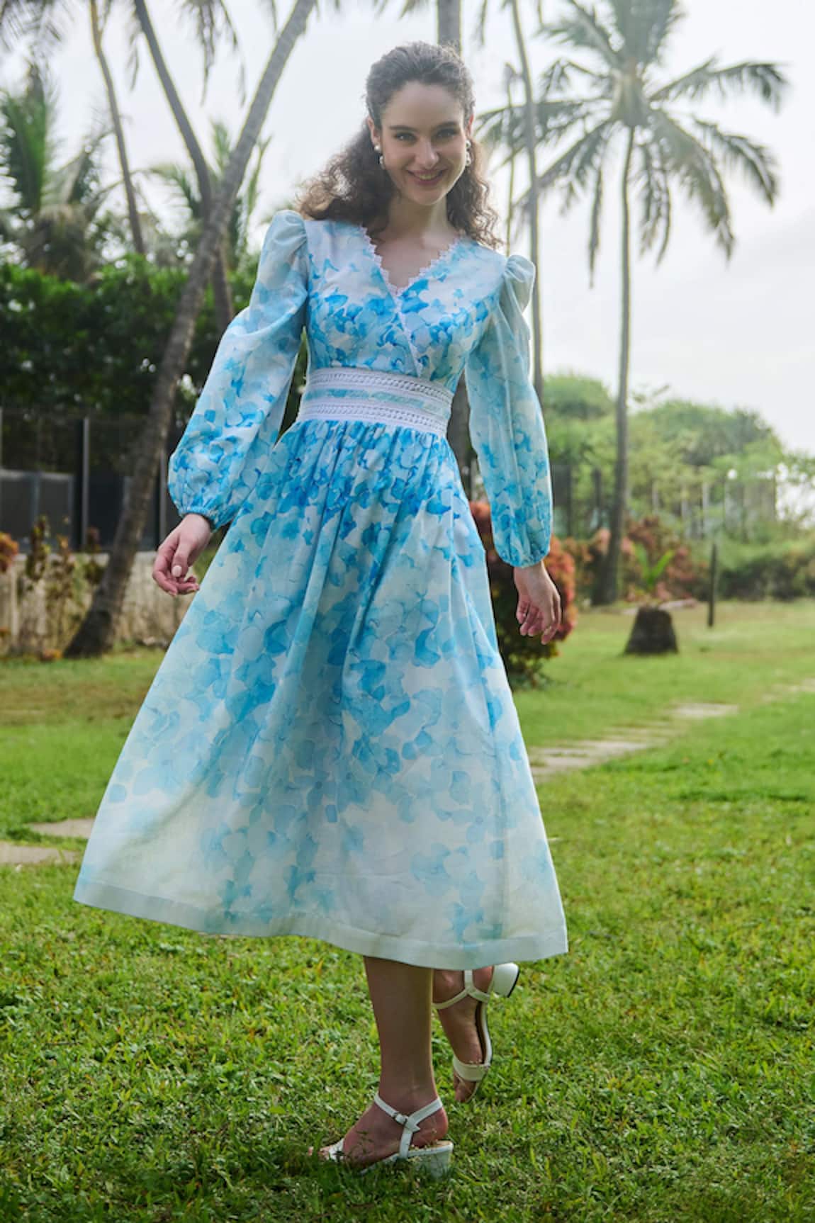 Verano by Tanya Viviana Floral Print Dress
