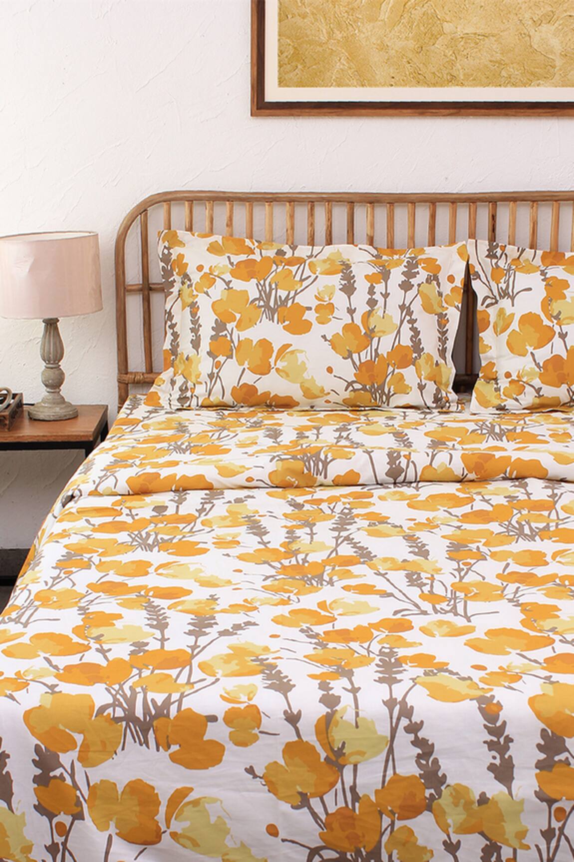 House This Himalayan Poppies Print Double Dohar