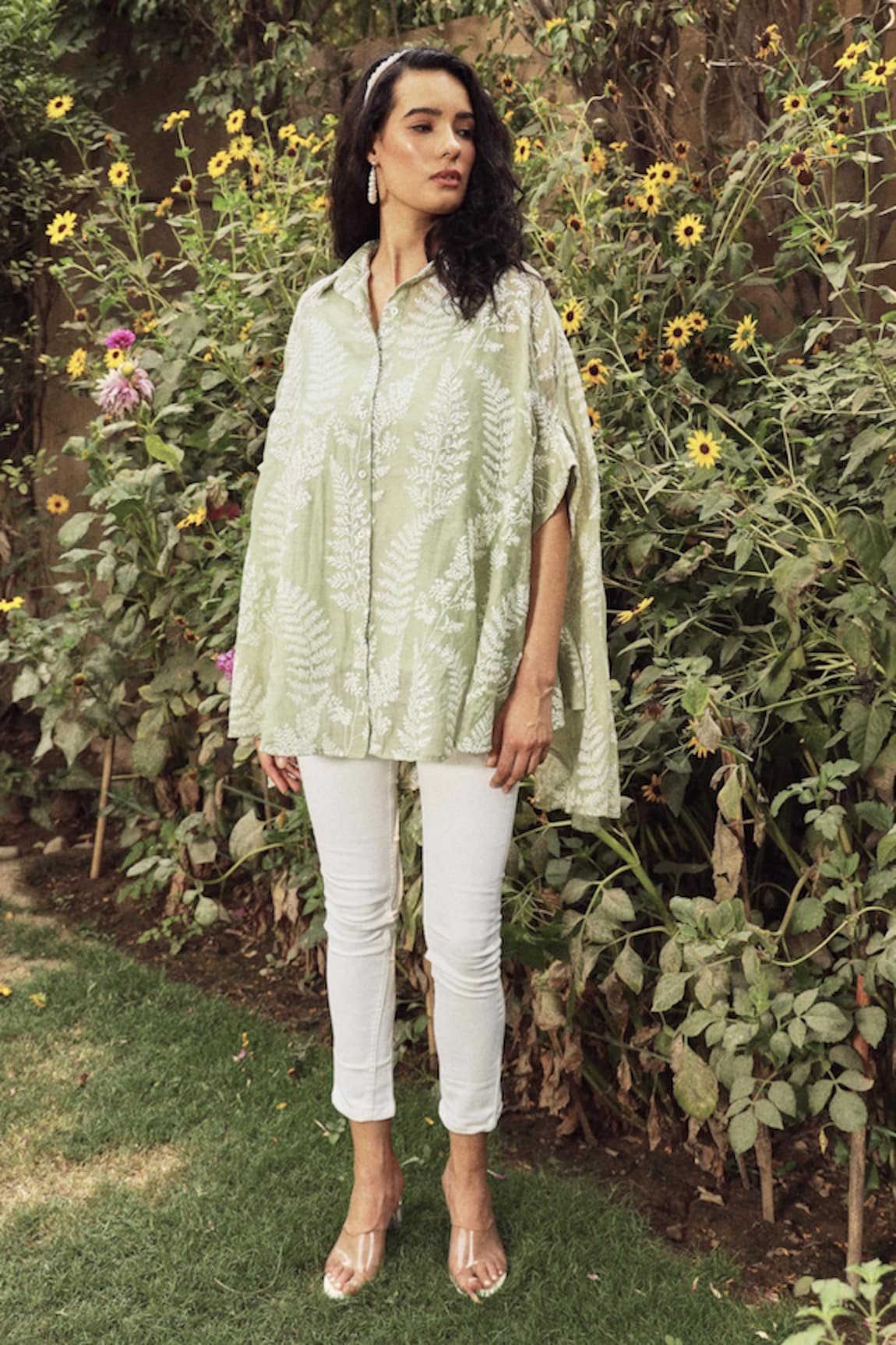 Tasuvure Indes Elahe Embroidered Shirt