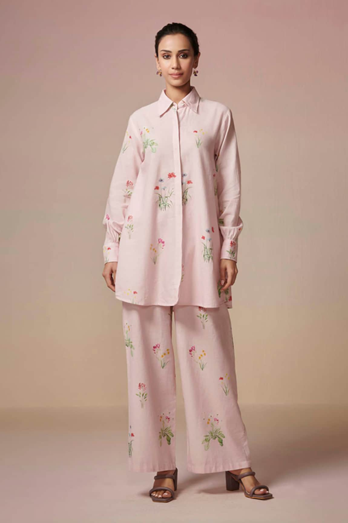 Dressfolk Vrinda Floral Print Kurta & Pant Set