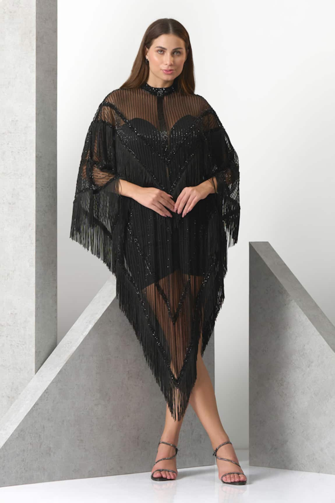 Eli Bitton Hand Embroidered Kaftan