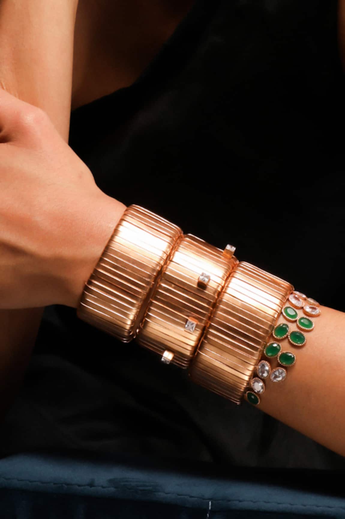 Suhani Pittie Galactic Armour Ribbon Bracelet- Single Pc