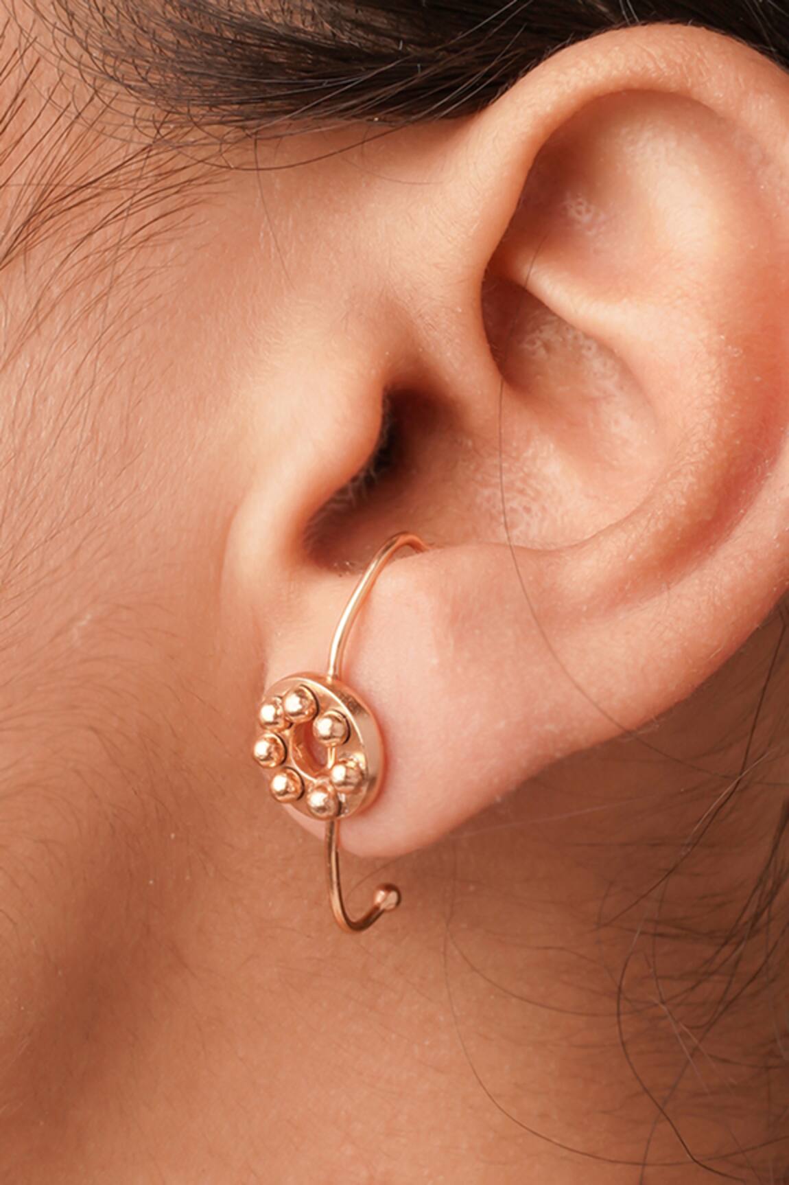 Suhani Pittie Mad City Button Ear Studs 
