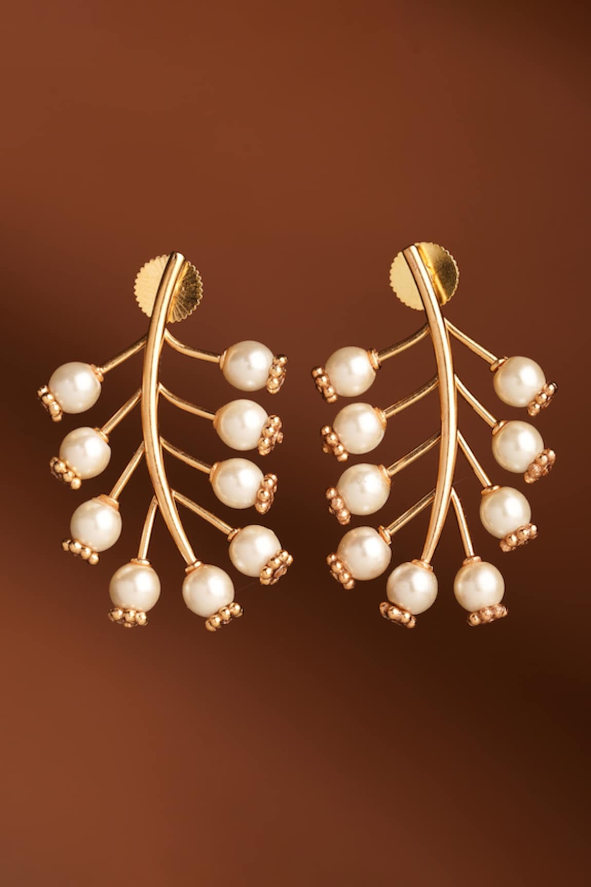 SUHANI PITTIE Tree Frost Shaped Stud Earrings