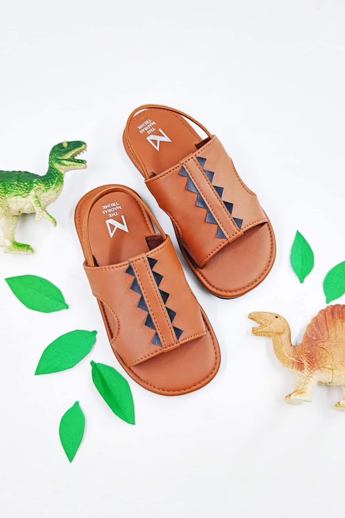 The Madras Trunk Trex Prism Strap Sling Back Sandals