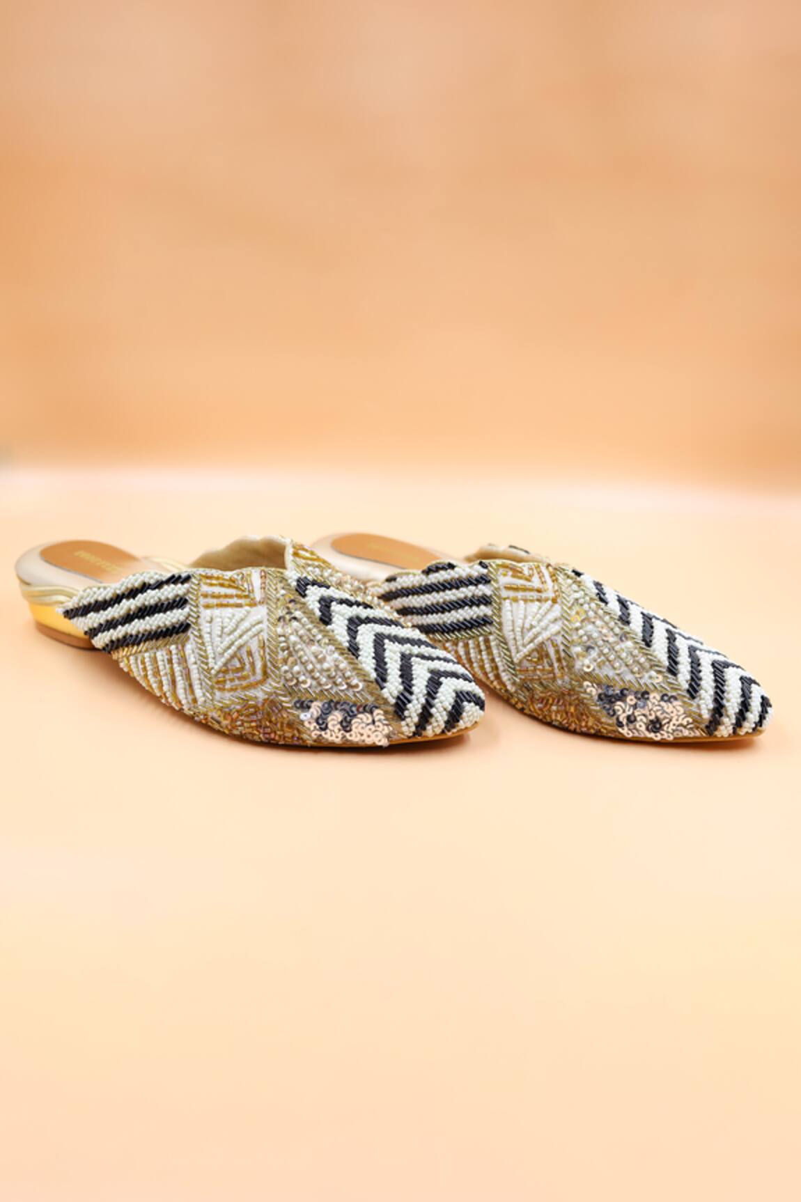 Foot Fuel Aubrey Embellished Mules