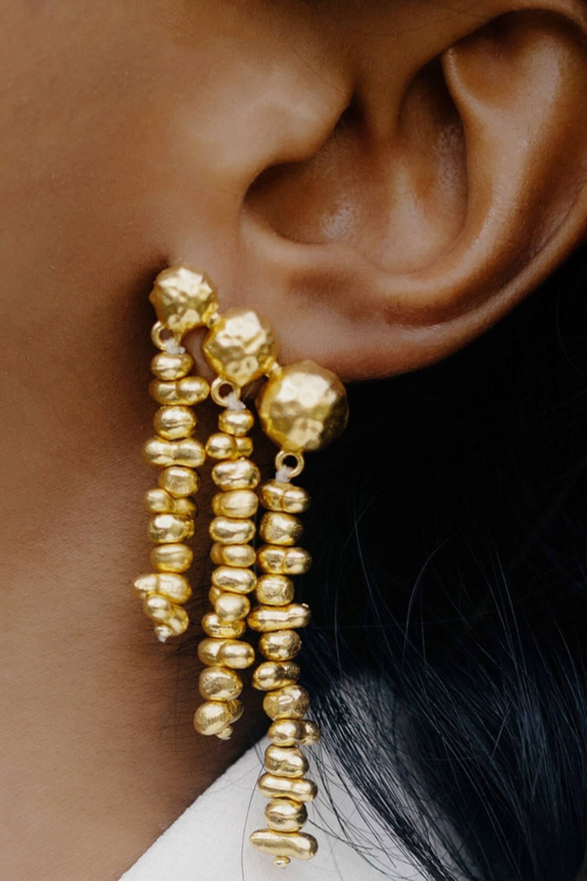 Arvino Molten Drop Earrings 