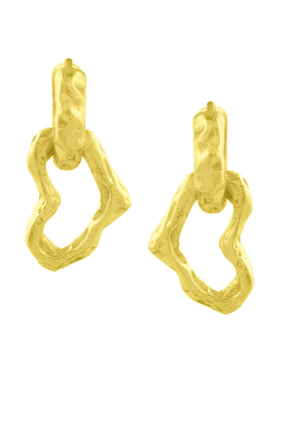 Arvino Textured Heart Drop Huggies 