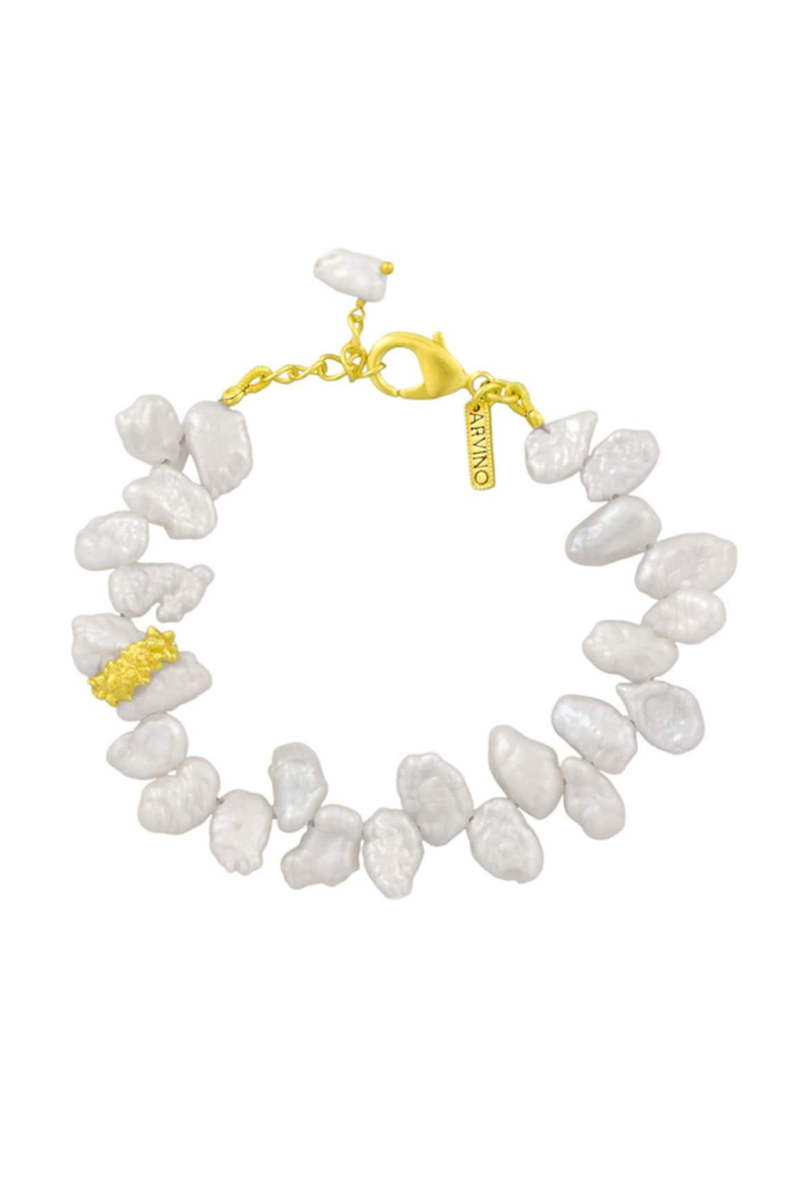 Arvino Pratapgari Melted Pearl Bracelet