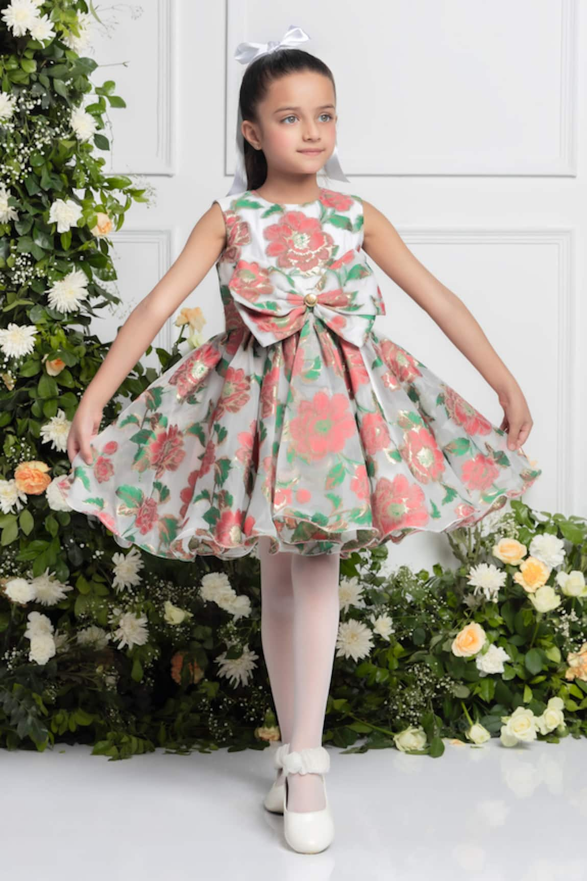 The Pony & Peony Co. Amelia Gardenia Dress